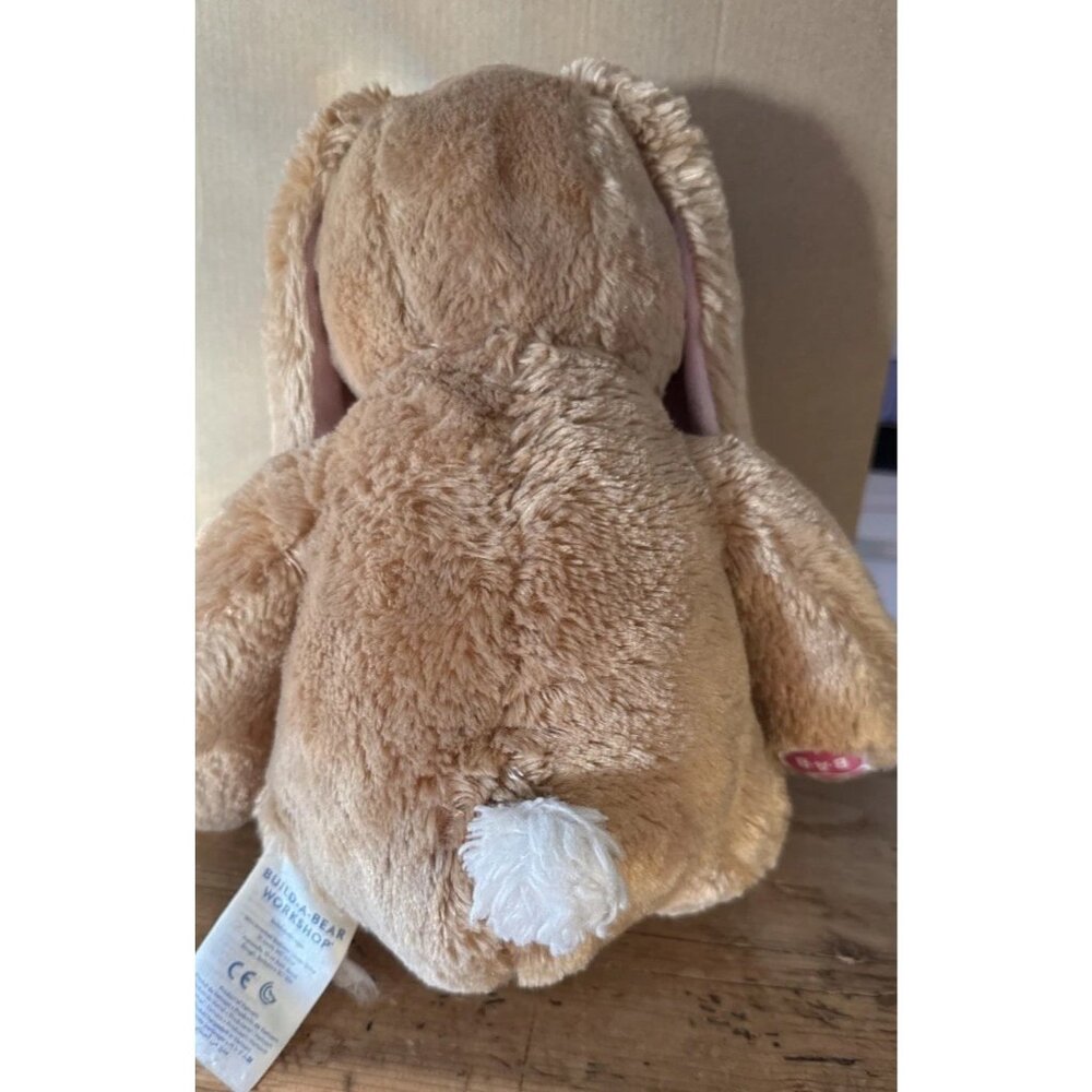 BAB Plush  Build A Bear Workshop Bunny Rabbit Stuffed Animal 15in - Picture 3 of 11